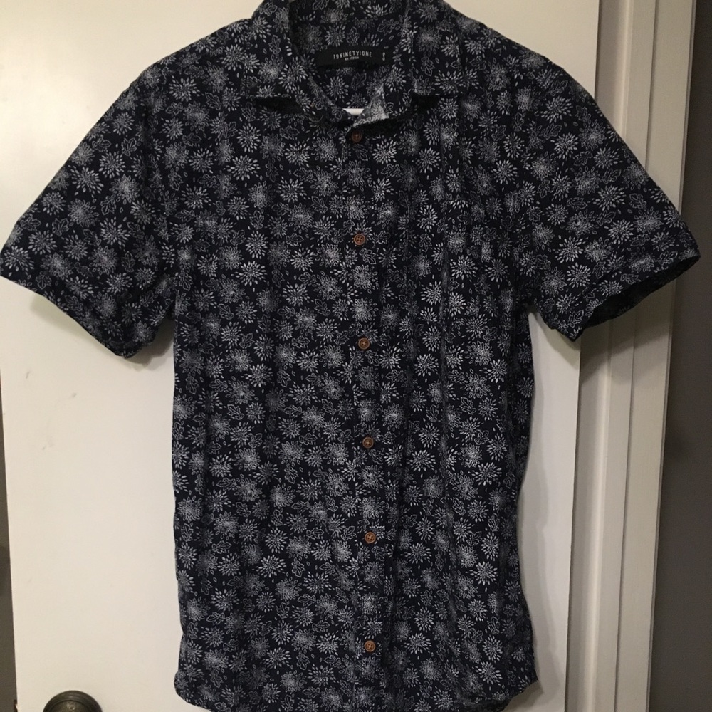 19 Ninety One Classy Button Down